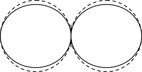 dipole radiation pattern showing two opposed primary lobes