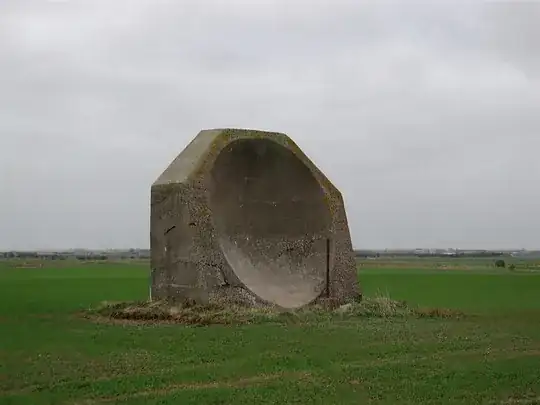 acoustic mirror