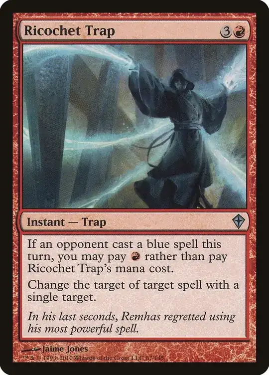 A Magic: The Gathering card, that allows you to redirect the effects a spell.