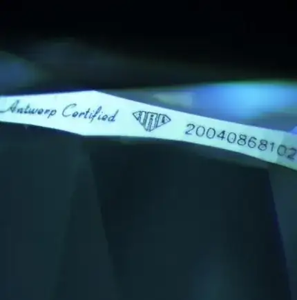engraved diamond