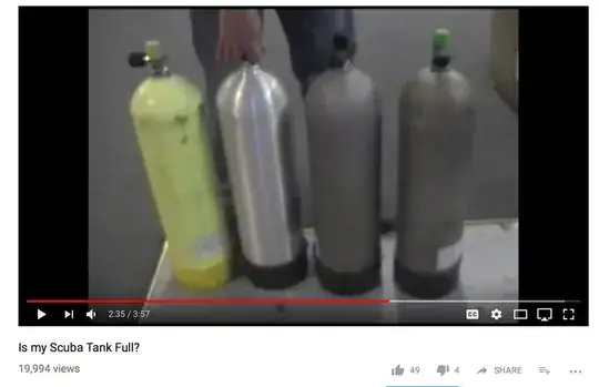 scuba tanks