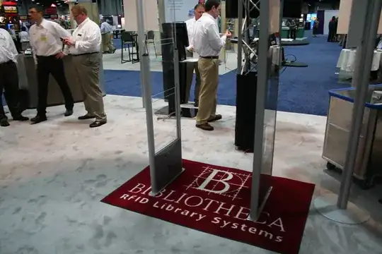 RFID detecting gate