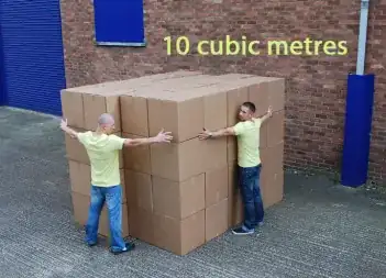 10 cubic meters