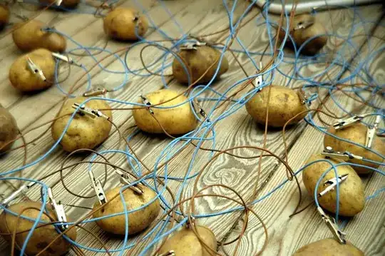 Potato batteries