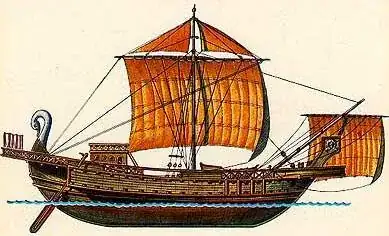 Roman grain ship