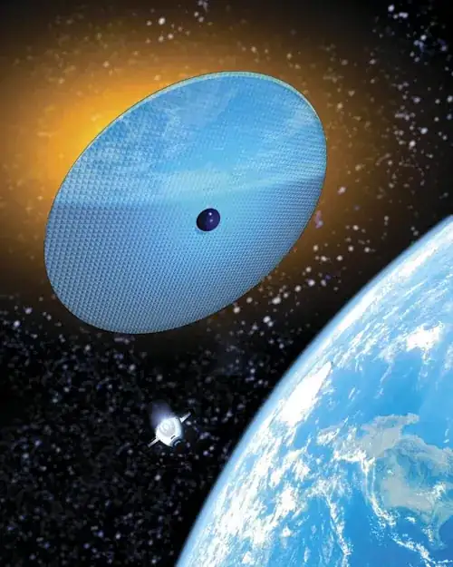 space sunshade