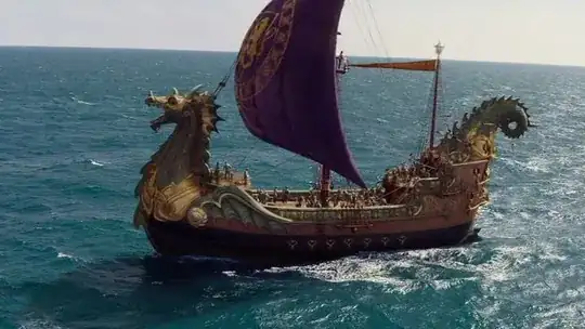 Dawn Treader at Sea