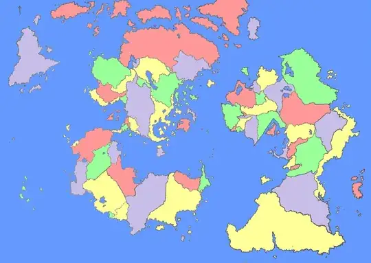 The map in question