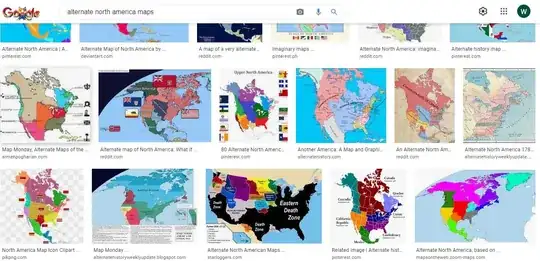 alternate n am maps