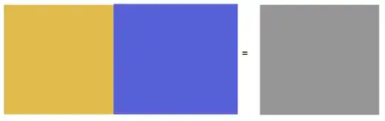 Orange & Blue = Gray