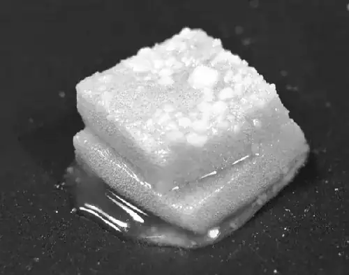starting to melt