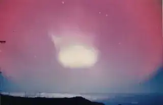 Nuclear explosion in space