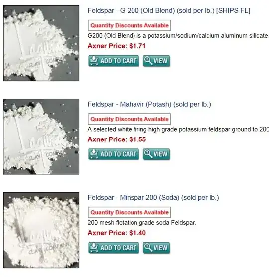 feldspar powder