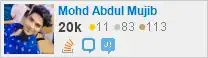 profile for Mohd Abdul Mujib on Stack Exchange, a network of free, community-driven Q&A sites profile for Mohd Abdul Mujib on Stack Exchange, a network of free, community-driven Q&A sites
